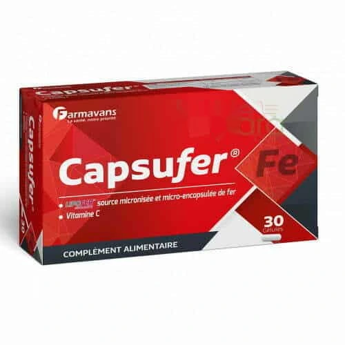 Farmavans capsufer 30 gélules