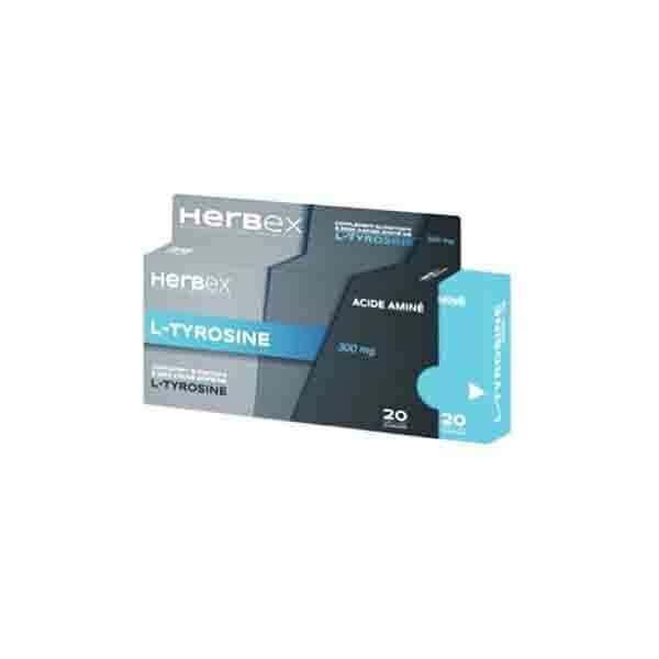 Herbex l-tyrosine 300 mg 20 capsules
