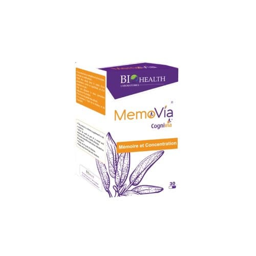Biohealth memovia boite de 30 gélules
