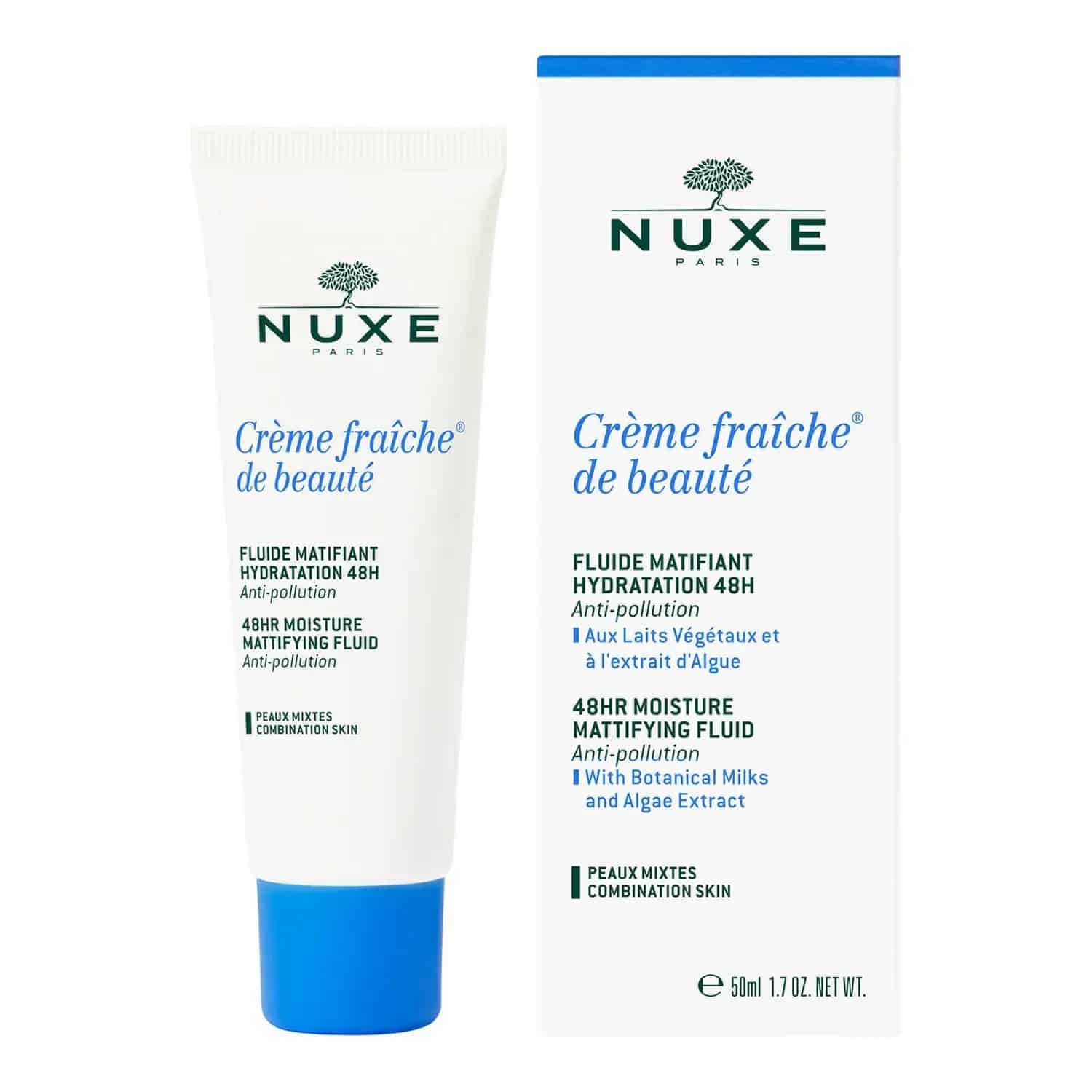 Nuxe Crème Fraiche de Beauté Crème Riche Hydratante (P.S) 48H 30 ml + 3en1 15 ml Offert — vue 3