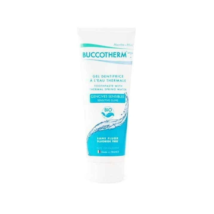buccotherm Gel dentifrice Gencives Sensibles avec Fluor certifié BIO