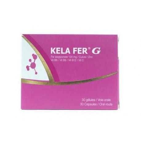 Kela Fer G, 30 Gélules