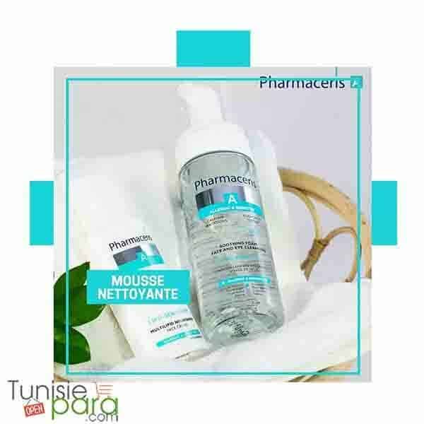 Pharmaceris coffret A hialuro-sensilium creme acide hyaluronique 40ml+ mini mousse nettoyante 50ml gratuit — vue 3