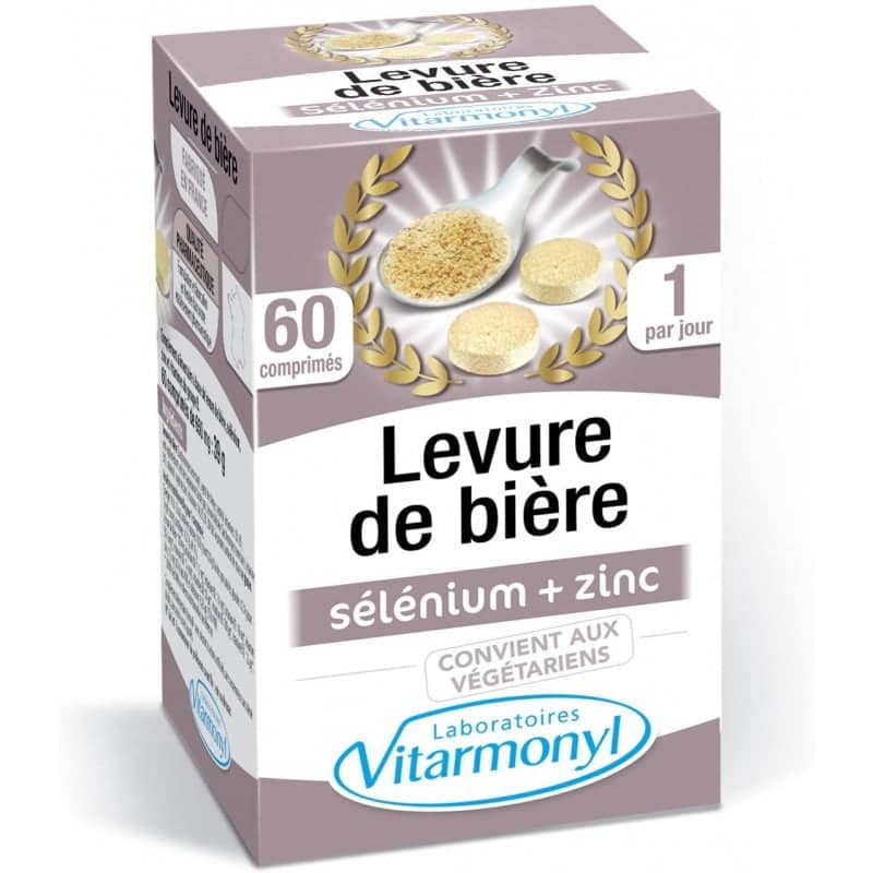 VITAVEA levure de biere selenium+zinc bt60 — vue 2