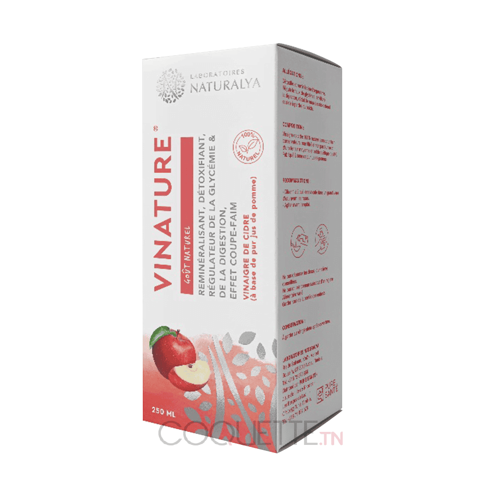Naturalya vinaigre de cidre vinature 250 ml