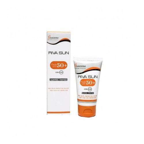 RIVADERM Riva sun écran fluide teinte SPF50+ 50ml — vue 2