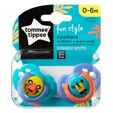 Tommee Tippee fun style Sucette 0-6M *2 ref:43335702 — vue 2