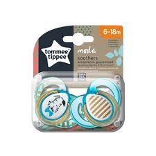 Tommee Tippee Sucettes Moda garçon 6-18 M *2