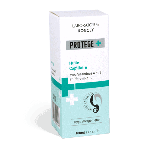 protege plus Huile capillaire Vitamine A et E + filtre solaire — vue 2