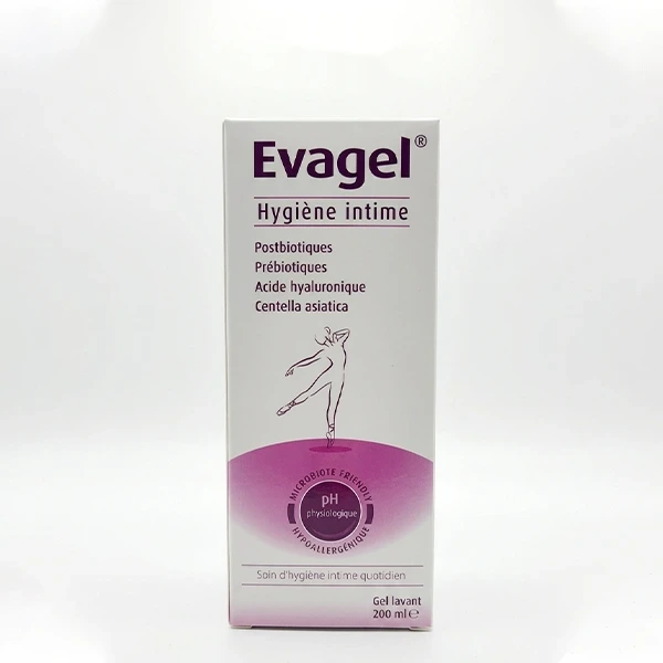 Evagel Gel Lavant Doux pour l’Hygiène Intime Quotidienne