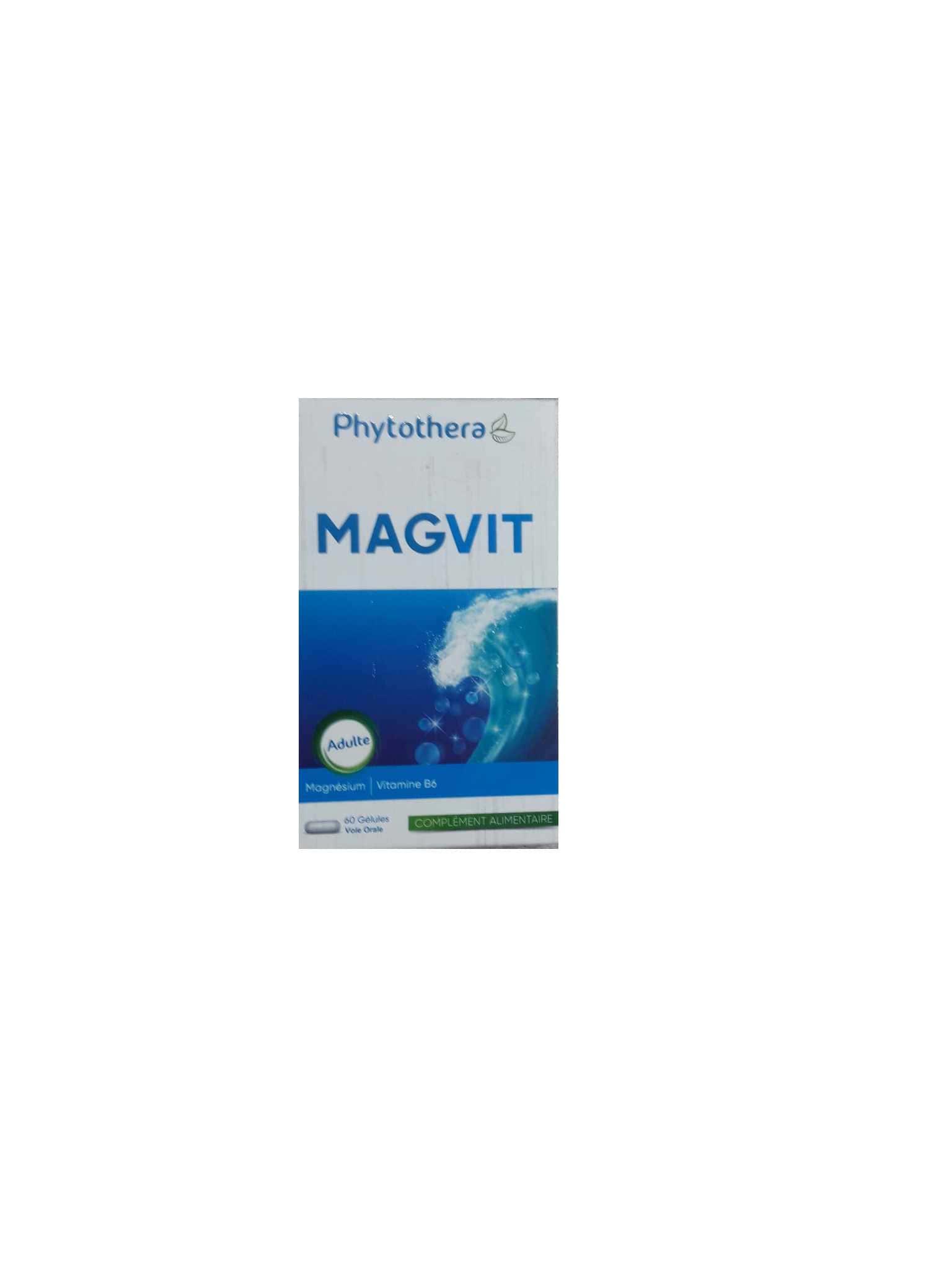 Phytothera naturotherapie Magvit magnesium 60 gelules — vue 3