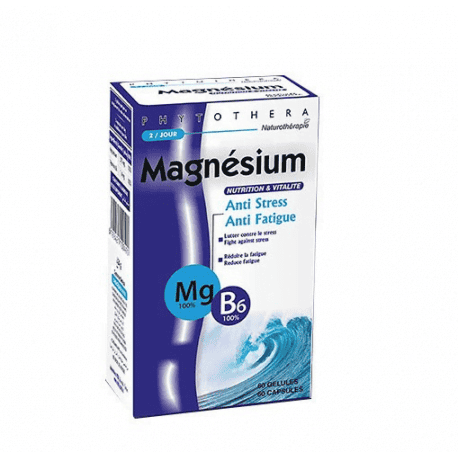 Phytothera naturotherapie Magvit magnesium 60 gelules — vue 2