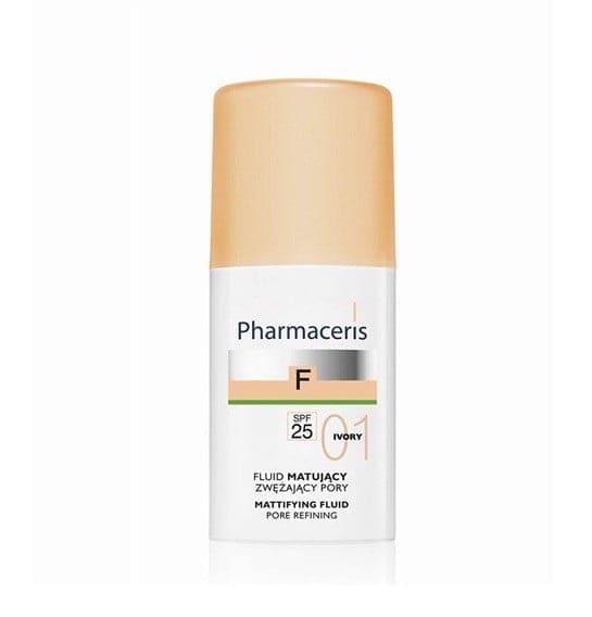 Pharmaceris Fluid Fondation fond de teint 01 SPF25 — vue 2