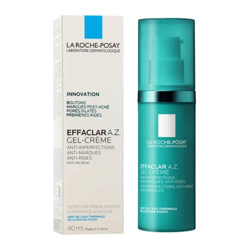 LA ROCHE POSAY EFFACLAR A.Z. GEL CREME ANTI IMPERFECTIONS 40 ml — vue 2