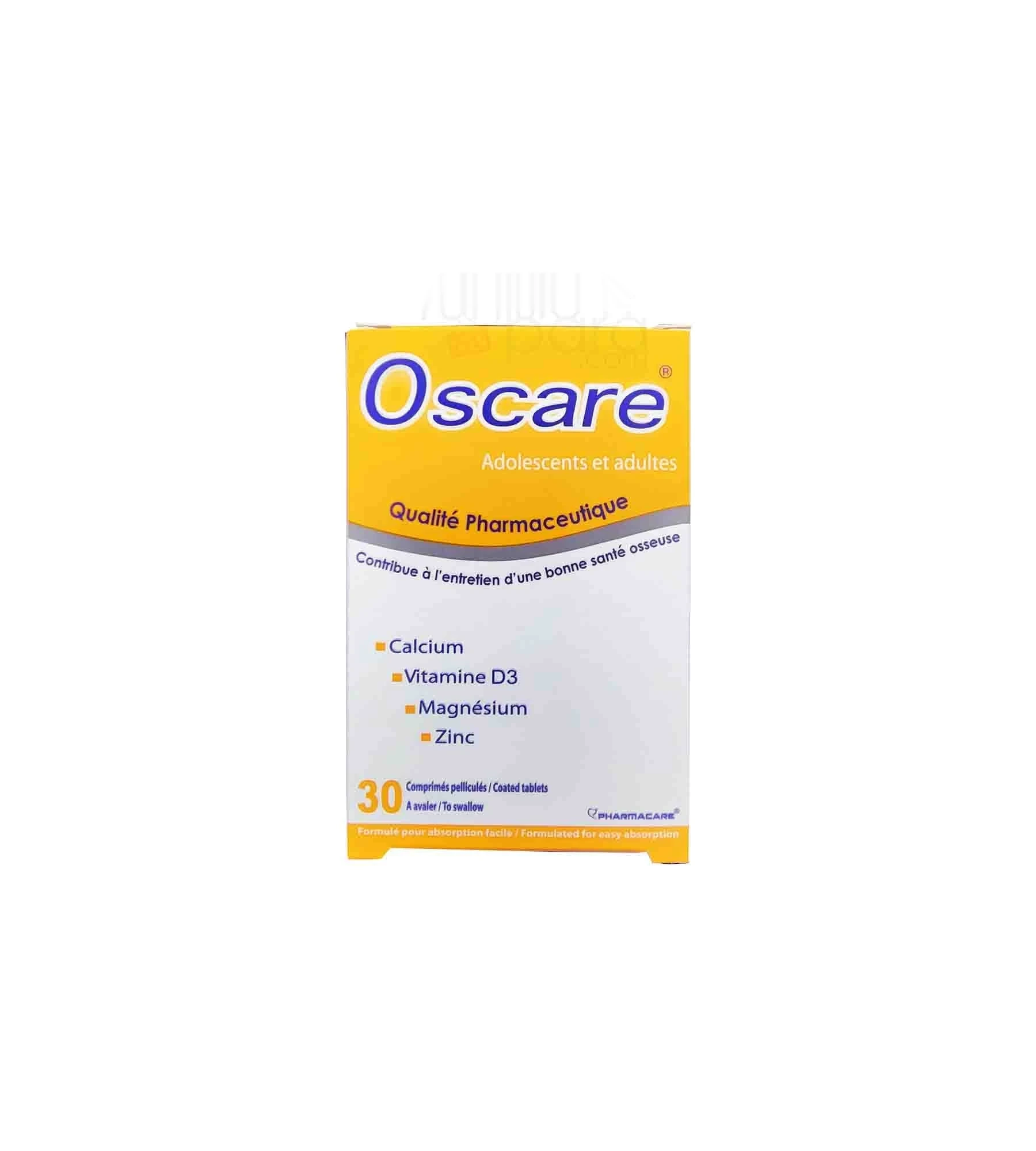 Pharmacare Oscare Boite De 30 Comprimes