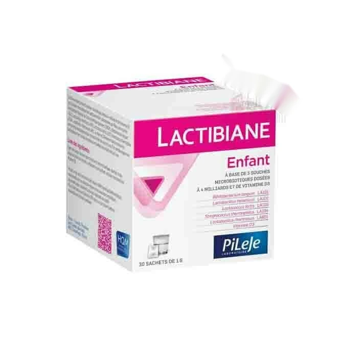 Lactibiane enfant 30 sachets de 1 g