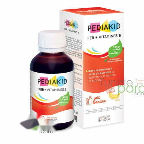 PEDIAKID FER + VITAMINES B sirop 125 ml