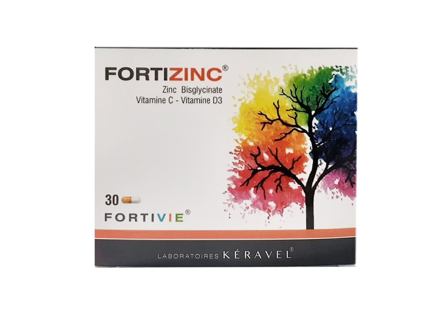 keravel Fortizinc extra 30 gélules — vue 2