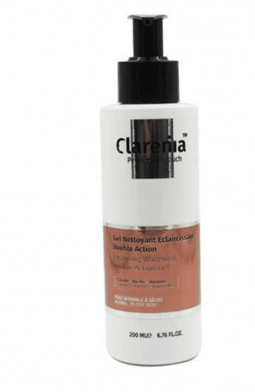 CLARENIA Gel Nettoyant Eclaircissant 200 ml peaux normales à séches hydratante — vue 2