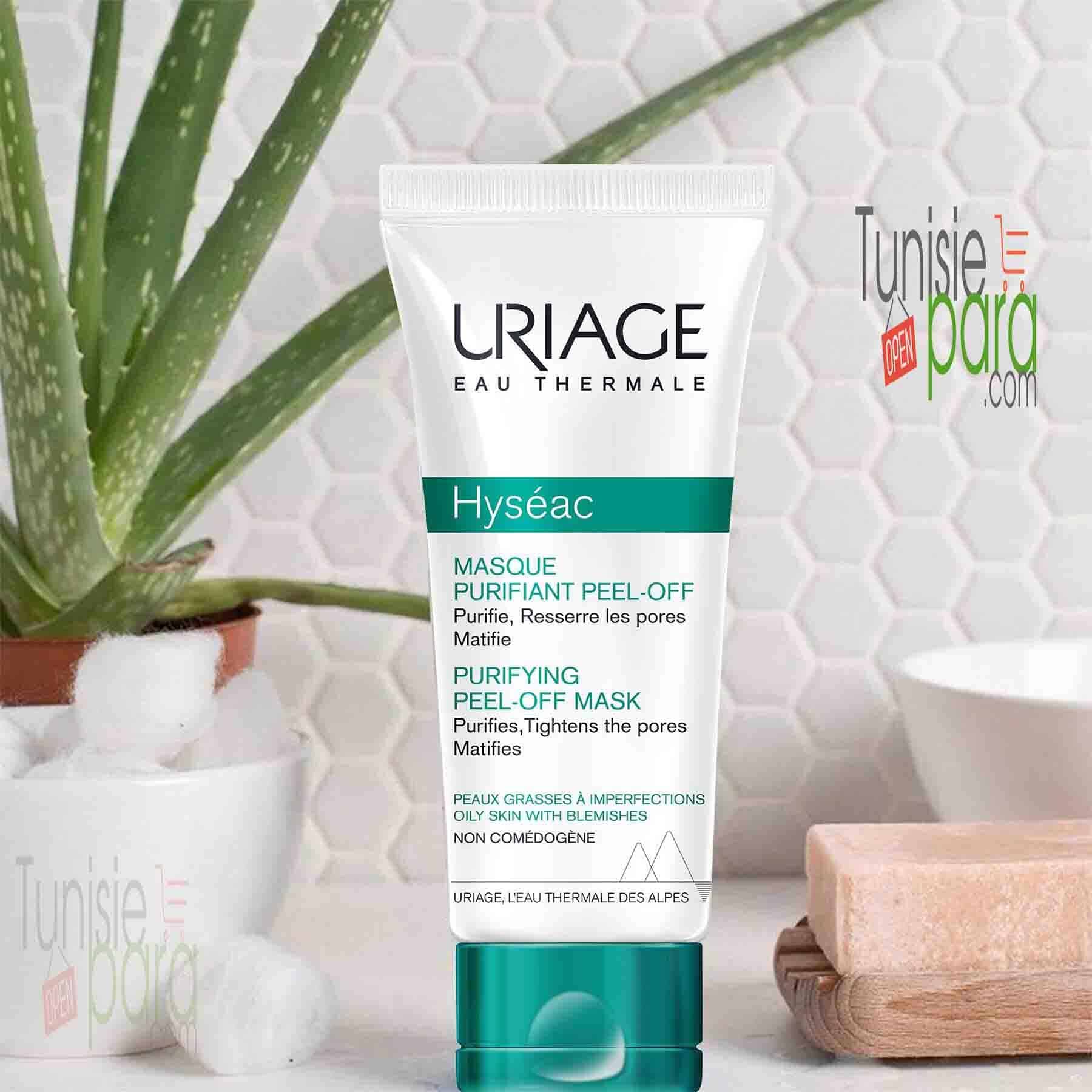 URIAGE HYSEAC MASQUE PURIFIANT PEEL-OFF DOUX 50ML — vue 2