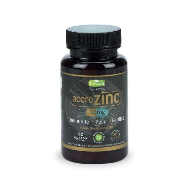 Thérapia Acero Zinc boite de 30 gélules