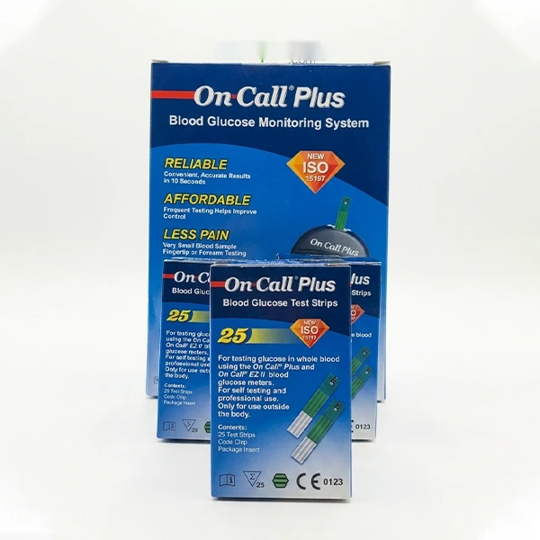 ON CALL plus appareil + 75 bandelettes + 10 lancettes