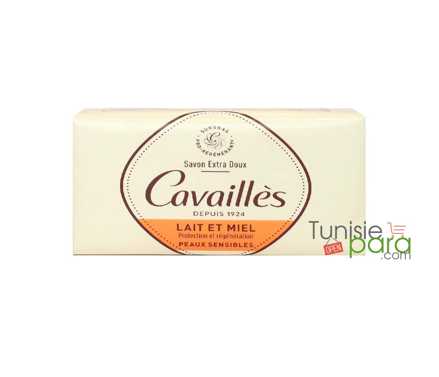 ROGE CAVAILLES Savon surgras Extra Doux Lait et Miel, 150g — vue 2