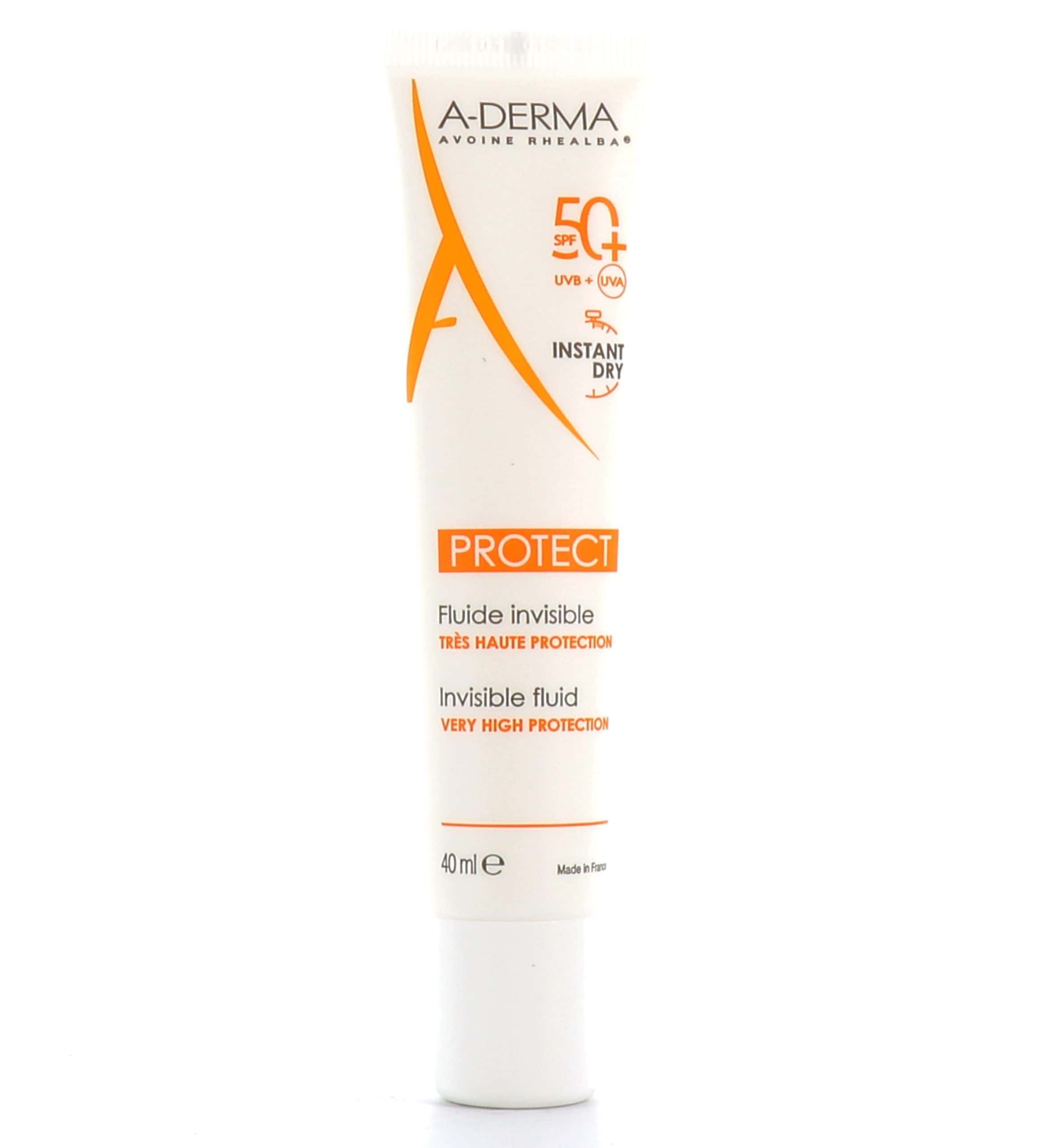 A- Derma Protect fluide Invisible SPF 50+ en 40ml — vue 2