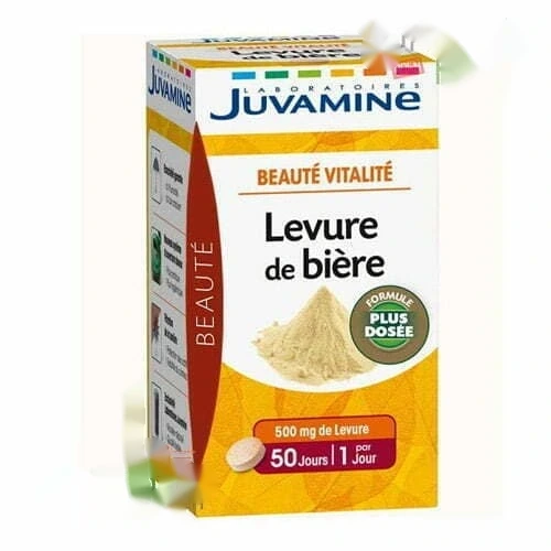 Juvamine Levure de bière 50 Comprimes