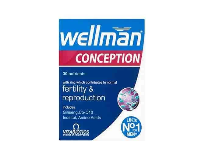 Vitabiotics Wellman Conception 30 comprimés