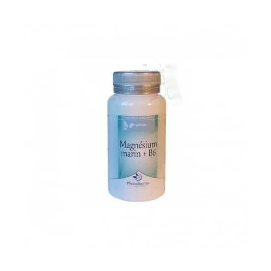 PHYSIOSOURCES MAGNESIUM MARIN + VIT B6, 60 gellules