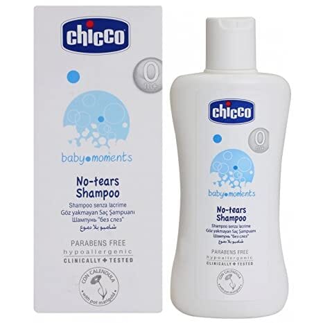Chicco baby moments shampoing NO-TEARS 200ml — vue 2