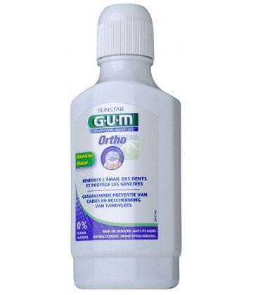 GUM Ortho Bain de Bouche Sans Alcool 300