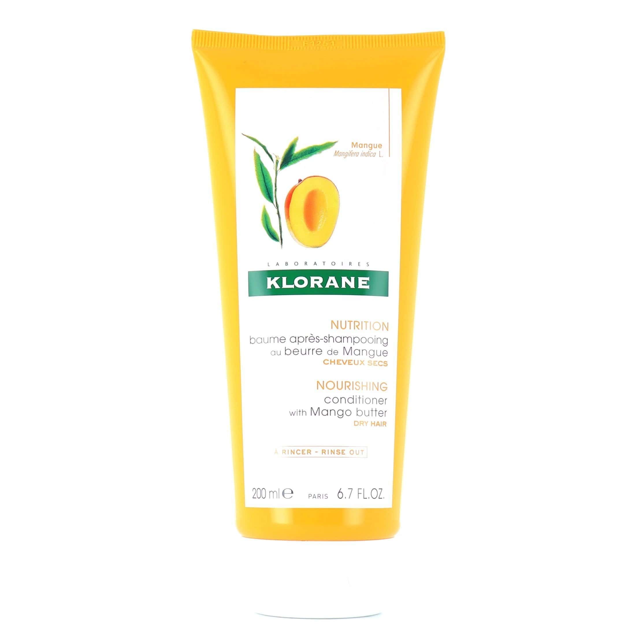 KLORANE Baume après-shampooing au de Mangue cheveux secs 200ML — vue 2