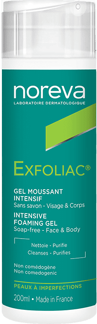 Noreva Exfoliac Gel moussant Doux 200ml — vue 2