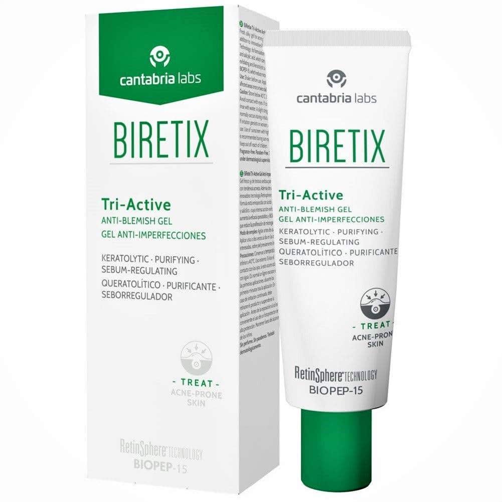 BIRETIX GEL TRI-ACTIVE ANTI-blemish 50ml — vue 2