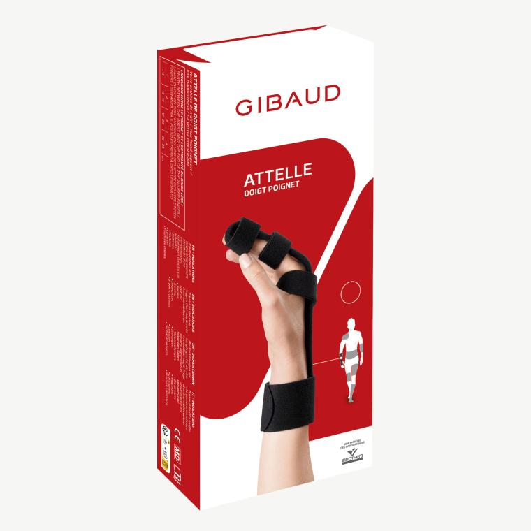 Gibaud Attelle de Doigt Poignet REF=6610 — vue 4