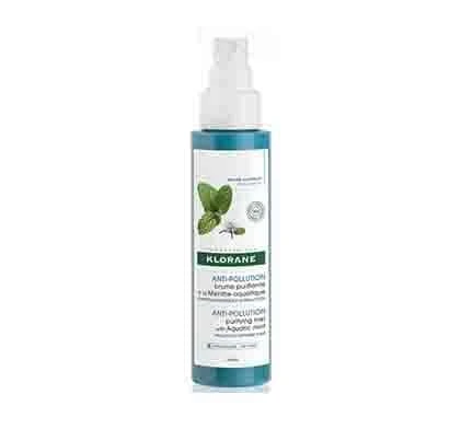 KLORANE ANTI POLLUTION BRUME PURIFIANTE A LA MENTHE AQUATIQUE 100ml