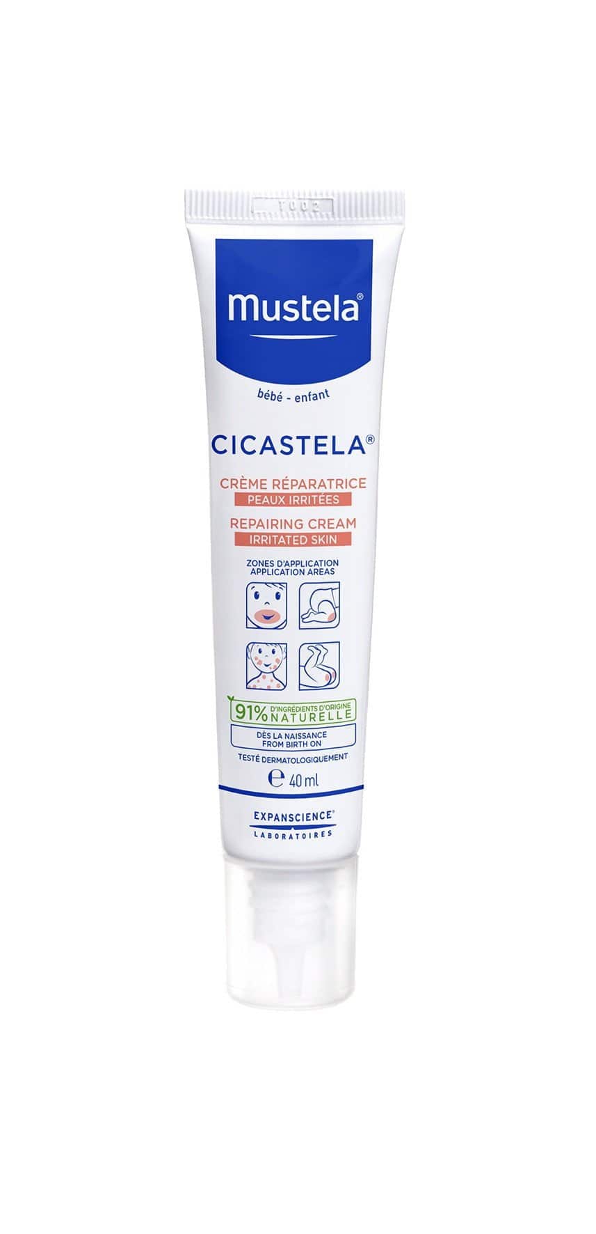 Mustela cicastela Crème réparatrice 40 ML — vue 2
