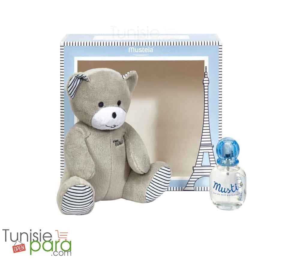 MUSTELA Coffret Musti unisexe Eau de Soin Parfumée 50ml avec Doudou offert — vue 2