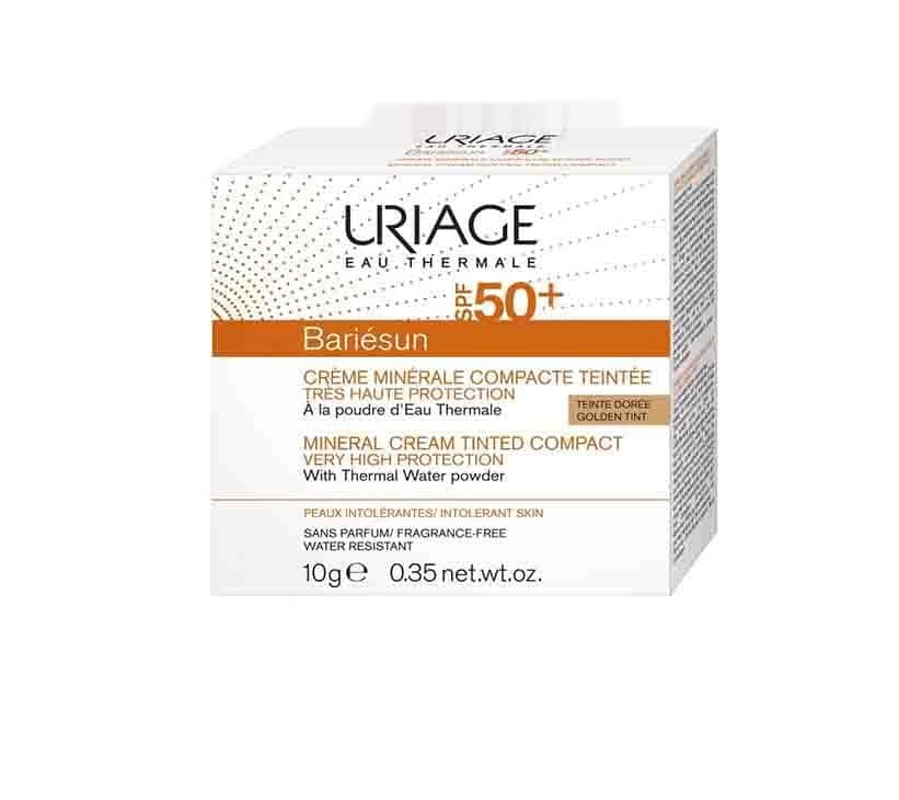 URIAGE BARIÉSUN Crème Minérale Compacte Teintée Dorée SPF50+