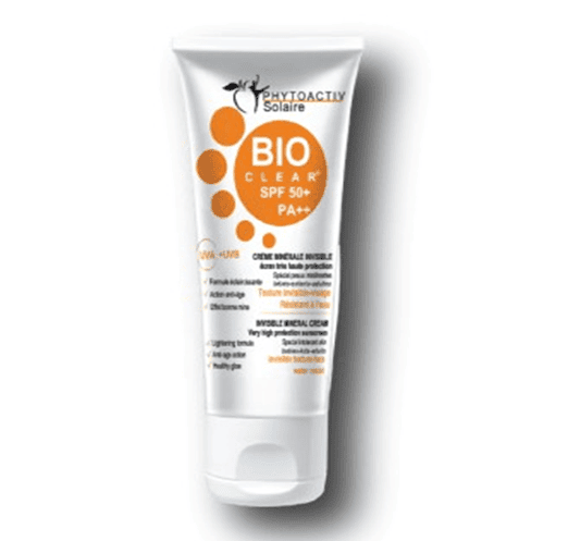 BIOCLEAR creme mineral invisible spf 50+ — vue 2