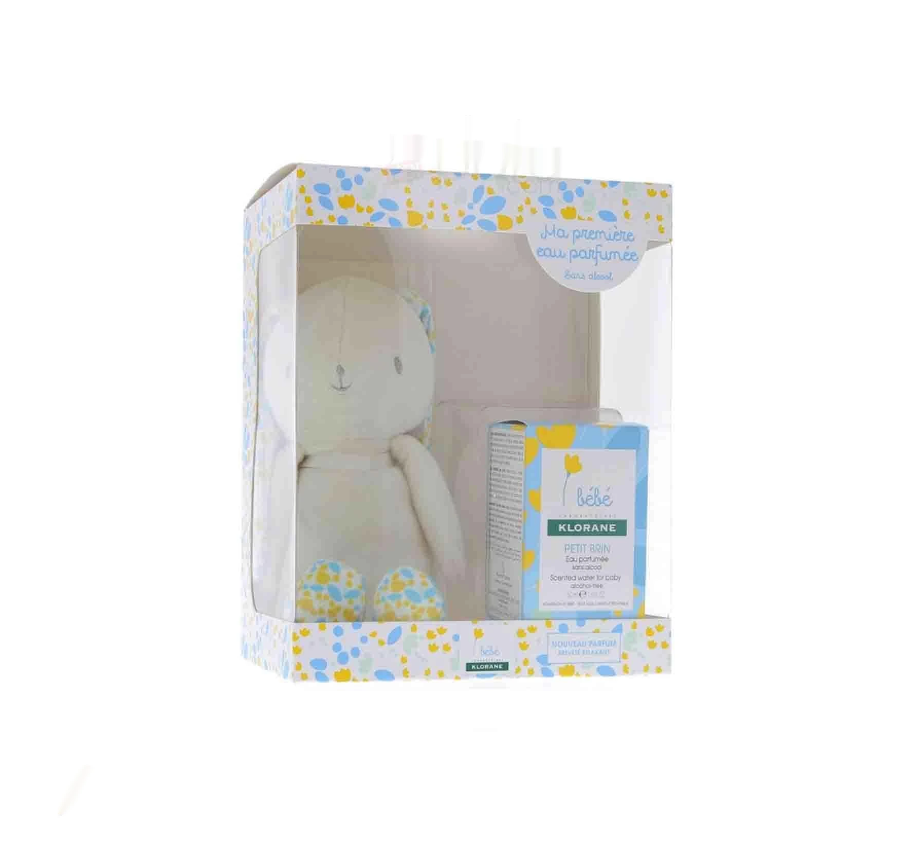 Klorane Bebe coffret parfum avec lapin mixte