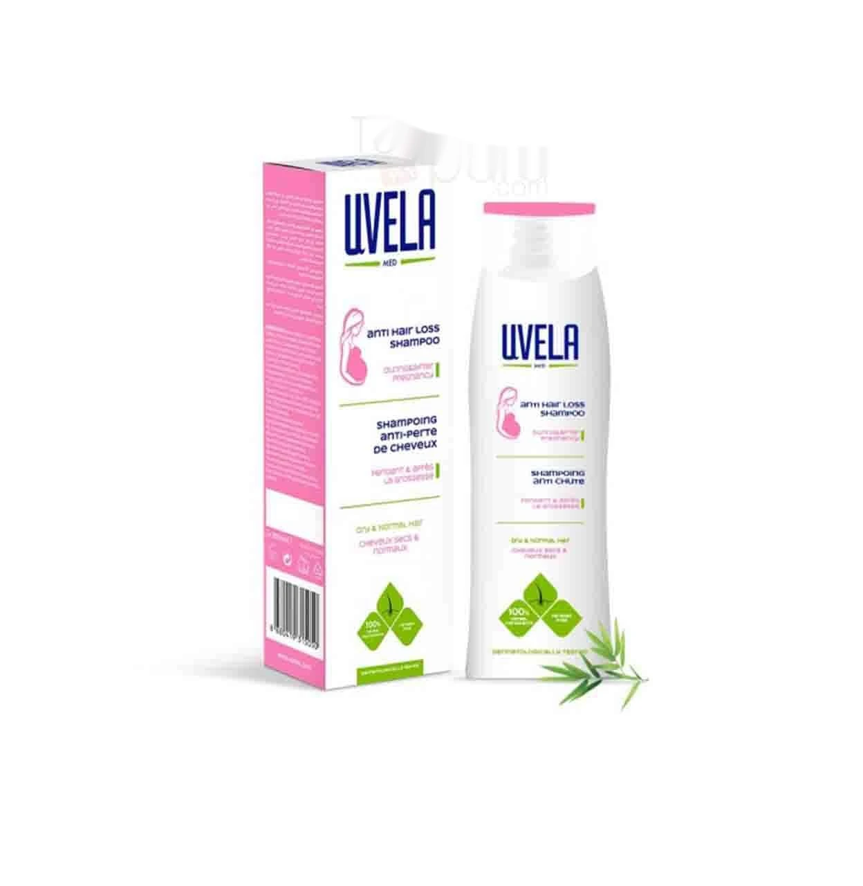 UVELA SHAMPOING ANTI CHUTE POUR CHEVEUX GRAS ET NORMAUX 300ML