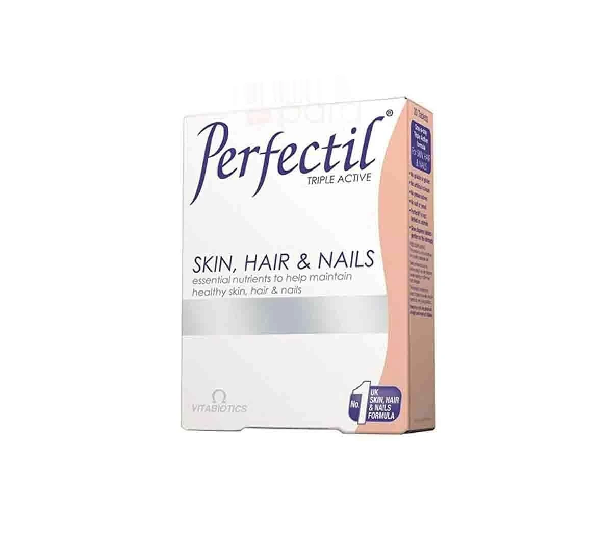 Vitabiotics Perfectil Original Triple Active Beauty Nutrition 30 Comprimés
