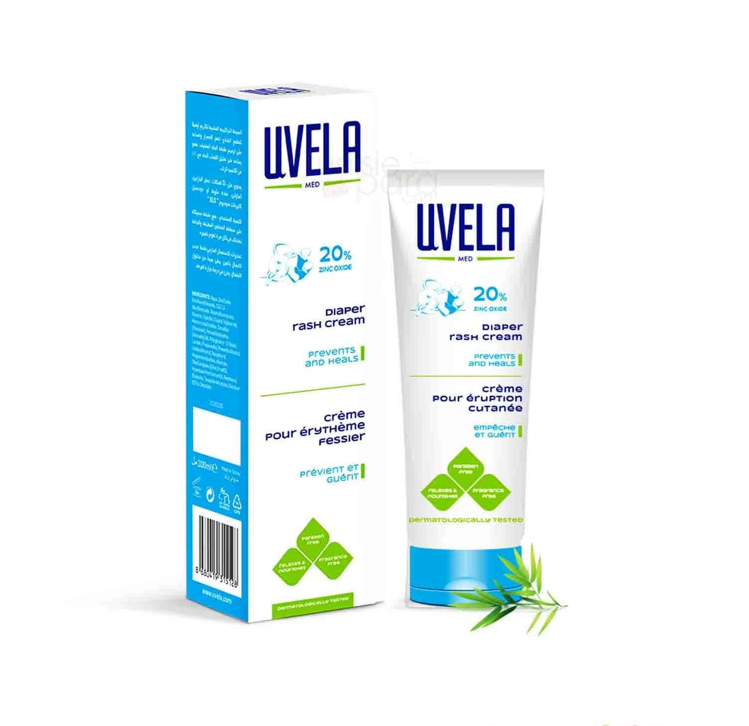 UVELA Crème pour le change 100ml