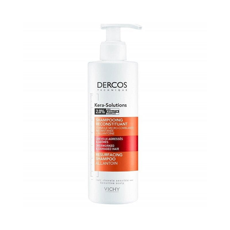 Vichy dercos kera-solutions shampooing reconstituant 250 ml