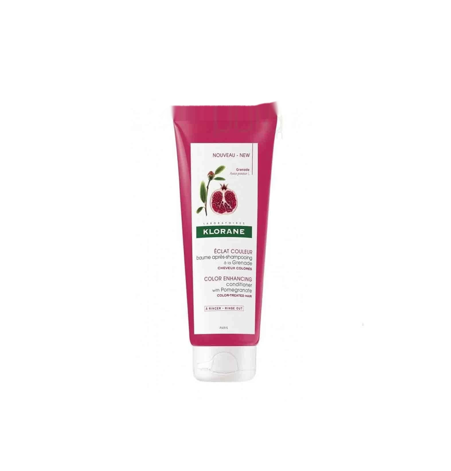 Klorane Baume après-shampooing à la Grenade cheveux colorés 200ml