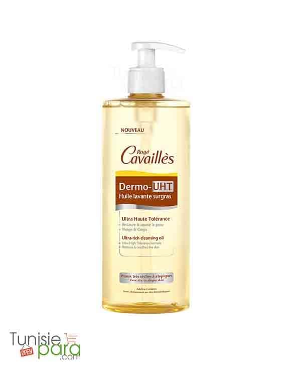 Roge cavailles Dermo-U.H.T. huile lavante surgras 500 ml — vue 2
