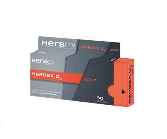 HERBEX D3 1000UI